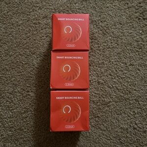 Smart Bouncing Ball Dog Toy - Red